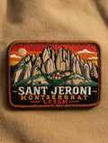 Parche bordado Sant Jeroni 1236m | La cima de Montserrat